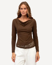 Load image into Gallery viewer, Cindy Asym Tee