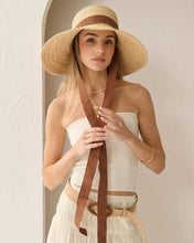 Load image into Gallery viewer, Cara Ribbon Straw Hat