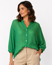 Load image into Gallery viewer, Renata Shirt - Jade Green