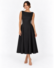 Load image into Gallery viewer, Aveline Midi Dress - Black