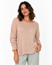 Load image into Gallery viewer, Spring Knit Top - Dusty Pink