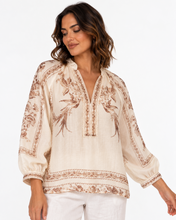 Load image into Gallery viewer, Porcelain Garden Blouse
