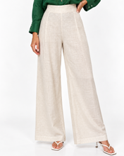 Load image into Gallery viewer, Harlow Linen Pants - Natural