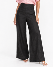 Load image into Gallery viewer, Harlow Linen Pants - Black