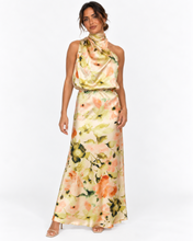 Load image into Gallery viewer, Rosette Maxi Dress