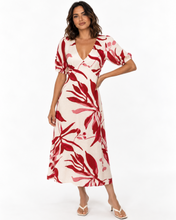 Load image into Gallery viewer, Scarlet Bloom Maxi Dress
