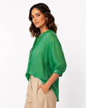 Load image into Gallery viewer, Renata Shirt - Jade Green
