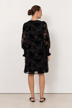 Load image into Gallery viewer, Clover Burnout Velour Short Dress