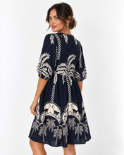 Load image into Gallery viewer, Coastal Boho Mini Dress