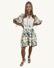 Load image into Gallery viewer, palm print dress