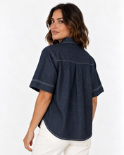 Load image into Gallery viewer, Cove Lightweight Denim Shirt - Denim