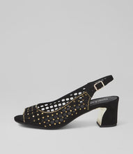 Load image into Gallery viewer, Jackey Jewel Suede Sandals