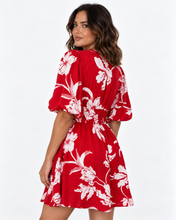 Load image into Gallery viewer, Devine Floral Mini Dress