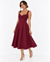 Load image into Gallery viewer, Elea Sweetheart Midi Dress