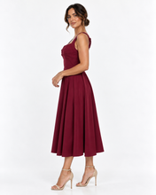 Load image into Gallery viewer, Elea Sweetheart Midi Dress