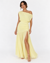 Load image into Gallery viewer, Love Cianni Chiffon Maxi Dress - Yellow