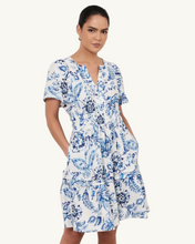Load image into Gallery viewer, Eliana Short Sleeve Short Dress
