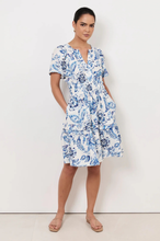Load image into Gallery viewer, Eliana Short Sleeve Short Dress