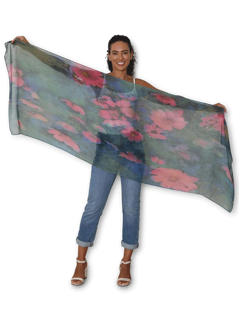 The Artists Label Scarf - French Meadow