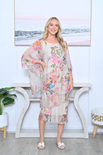 Load image into Gallery viewer, Fleurs Silk Dress