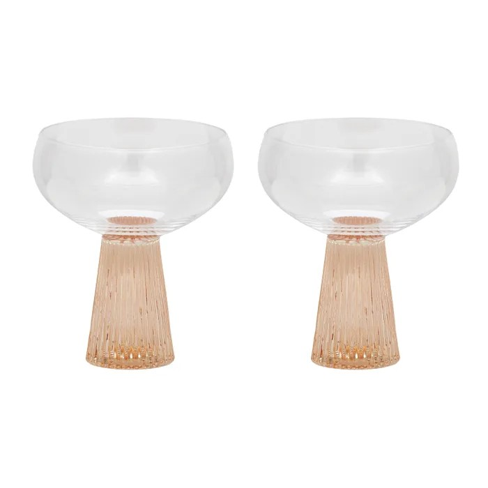 Giselle Ribbed Coupe / Set 2