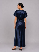 Load image into Gallery viewer, Gala Satin Midi Dress