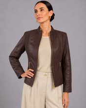 Load image into Gallery viewer, Giacca Biker Jacket