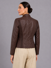 Load image into Gallery viewer, Giacca Biker Jacket