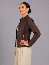 Load image into Gallery viewer, Giacca Biker Jacket