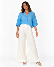 Load image into Gallery viewer, Harlow Linen Pants - White