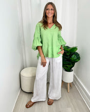 Load image into Gallery viewer, Annabella Linen Top