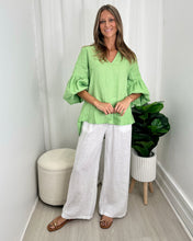 Load image into Gallery viewer, Annabella Linen Top