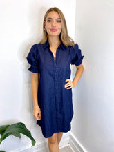 Load image into Gallery viewer, Esther Denim Shirt Dress
