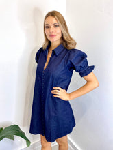 Load image into Gallery viewer, Esther Denim Shirt Dress
