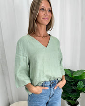 Load image into Gallery viewer, Andrea Linen Top