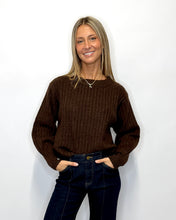 Load image into Gallery viewer, Blouson Crop Knit Top
