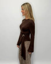 Load image into Gallery viewer, Gala Tie Belt Top