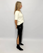 Load image into Gallery viewer, Luxe Faux Leather Skirt