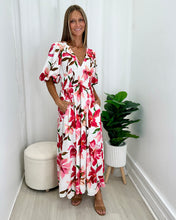 Load image into Gallery viewer, Botanic Blush Maxi Dress