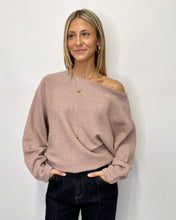 Load image into Gallery viewer, Offset Knit Top