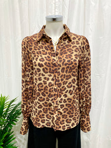 Fleetwood Blouse - Leopard