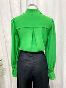 Fleetwood Blouse - Emerald