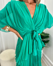 Load image into Gallery viewer, Zelena Silk Dress