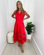 Load image into Gallery viewer, Holly Satin Midi Dress