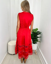 Load image into Gallery viewer, Holly Satin Midi Dress