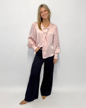 Load image into Gallery viewer, Melody Tie Neck Shirt