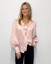 Load image into Gallery viewer, Melody Tie Neck Shirt