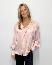 Load image into Gallery viewer, Melody Tie Neck Shirt