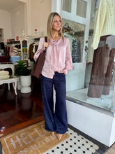 Load image into Gallery viewer, Melody Tie Neck Shirt