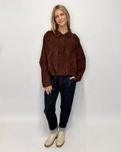 Load image into Gallery viewer, Raffie  Faux Suede Bomber Jacket